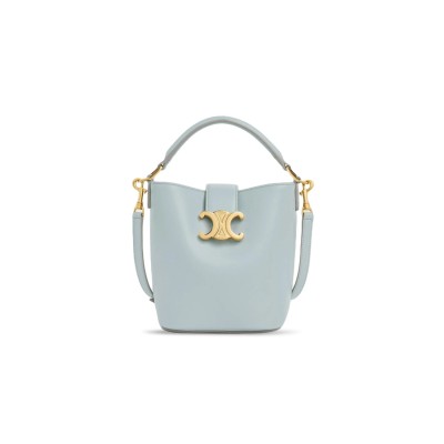 CELINE MINI BUCKET LOUISE IN SMOOTH CALFSKIN 10N473GHJ.07IC (13.5*16*10cm)